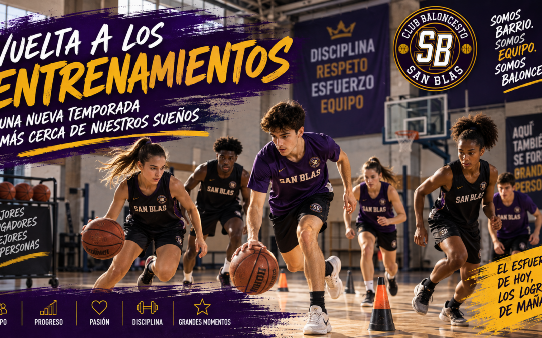 Vuelta a los entrenamientos: cómo empezar bien la temporada de baloncesto