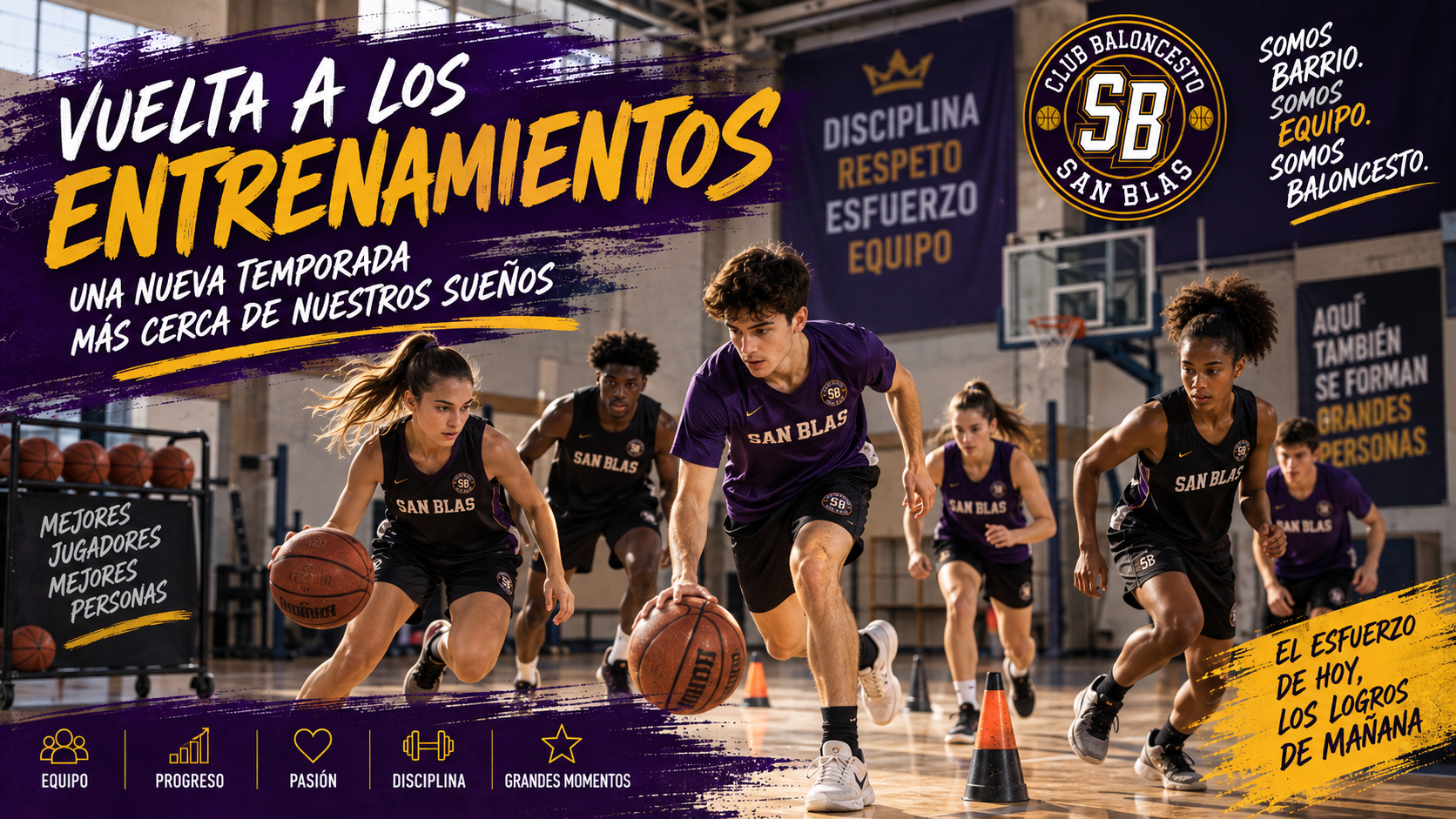 Vuelta a los entrenamientos: cómo empezar bien la temporada de baloncesto